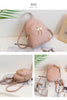 Mini Backpack for Women Cute Swan Hanging Embroidery Small Backpack Purse Girls Leather Bookbag Ladies Satchel Bags