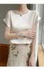 New O-Neck Silk Camisole Ladies Thin Vest Satin Loose Outer Sleeveless Top Summer Suit Insid Sling Mulberry Silk Bottoming Shirt