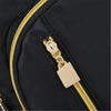 Women's Multi-Function Fashion Girl Nylon Daypack Travel Cute Mini Backpack Men Shoulder Bag Black Purse Hot
