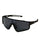 1pc Men'S Large Frame Fashion Glasses Lightweight & Durable for Daily Life & Activities Casual Style Ordinary Decorative Glasses