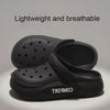 2026 Summer EVA Hole Shoes For Men Women Closed Toe Thick Sole Non Slip Outdoor Beach Slippers Cloud Feel Slides