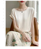 New O-Neck Silk Camisole Ladies Thin Vest Satin Loose Outer Sleeveless Top Summer Suit Insid Sling Mulberry Silk Bottoming Shirt