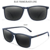 Single Luxury Square Vintage Polarized Sunglasses Men Women Fashion Travel Driving Fishing Male Eyewear UV400