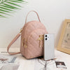 Mini Backpack for Women Cute Swan Hanging Embroidery Small Backpack Purse Girls Leather Bookbag Ladies Satchel Bags