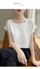 New O-Neck Silk Camisole Ladies Thin Vest Satin Loose Outer Sleeveless Top Summer Suit Insid Sling Mulberry Silk Bottoming Shirt