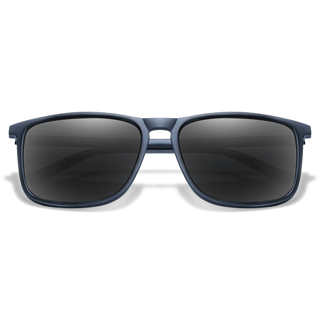 Single Luxury Square Vintage Polarized Sunglasses Men Women Fashion Travel Driving Fishing Male Eyewear UV400