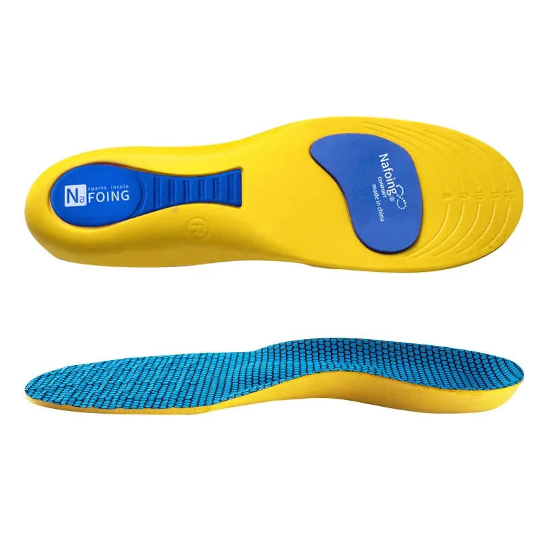 Sport Insoles for Shoes Sole Shock Absorption Deodorant Breathable Cushion Running Insoles for Man Women Orthopedic Insoles
