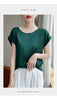 New O-Neck Silk Camisole Ladies Thin Vest Satin Loose Outer Sleeveless Top Summer Suit Insid Sling Mulberry Silk Bottoming Shirt