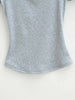 Square Collar High Stretch Summer Crop Tops Women Short Sleeve Tops Sexy Pullover Bottoming Blouses Slim T-shirt