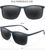 Single Luxury Square Vintage Polarized Sunglasses Men Women Fashion Travel Driving Fishing Male Eyewear UV400