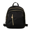 Women's Multi-Function Fashion Girl Nylon Daypack Travel Cute Mini Backpack Men Shoulder Bag Black Purse Hot