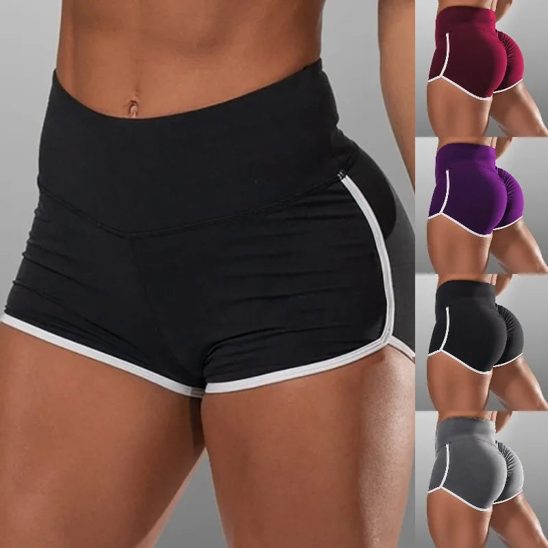 Running Shorts For Women  High Waist Women Exercise