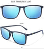 Single Luxury Square Vintage Polarized Sunglasses Men Women Fashion Travel Driving Fishing Male Eyewear UV400