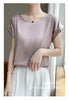 New O-Neck Silk Camisole Ladies Thin Vest Satin Loose Outer Sleeveless Top Summer Suit Insid Sling Mulberry Silk Bottoming Shirt