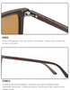 Single Luxury Square Vintage Polarized Sunglasses Men Women Fashion Travel Driving Fishing Male Eyewear UV400