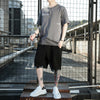 Men's Loose Ice Silk Half Sleeve T-shirt